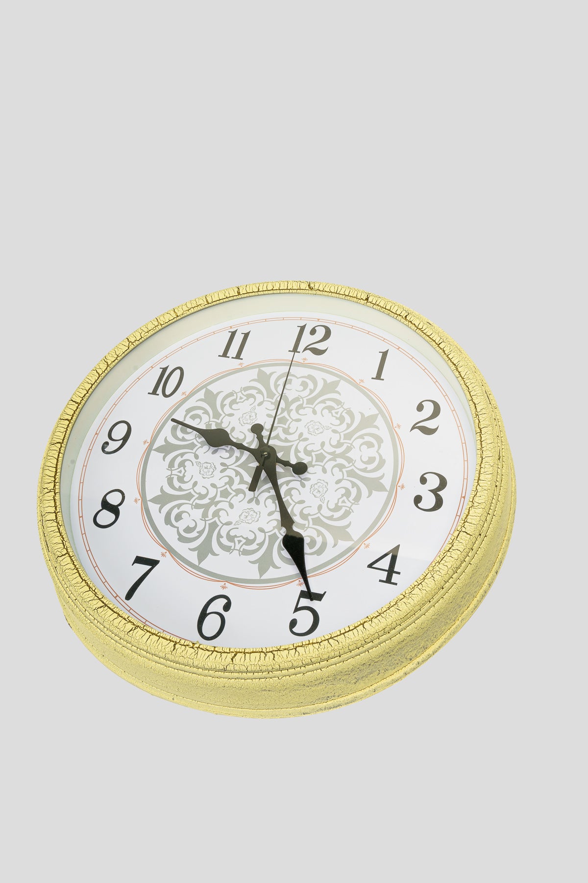 Reloj de Pared Textura Craquelada Amarillo Chinitown Chinitown